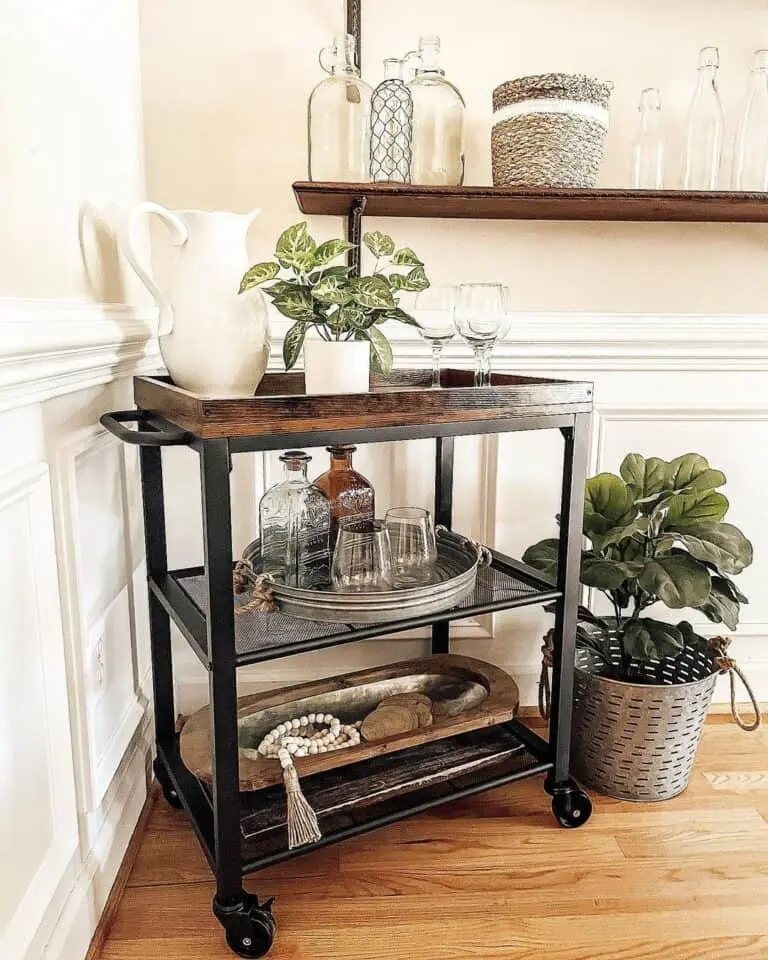 bar cart ideas diy
