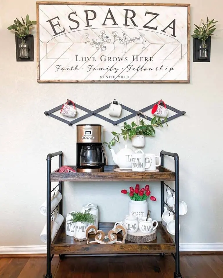 bar cart ideas for home