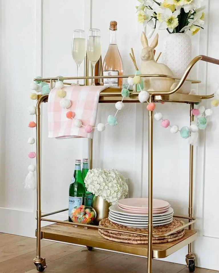 bar cart ideas for living room